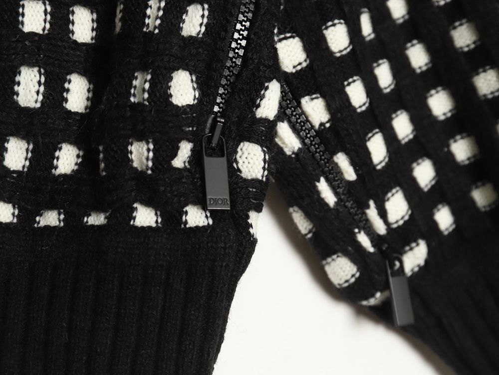 Dior Check Crew Neck Sweater