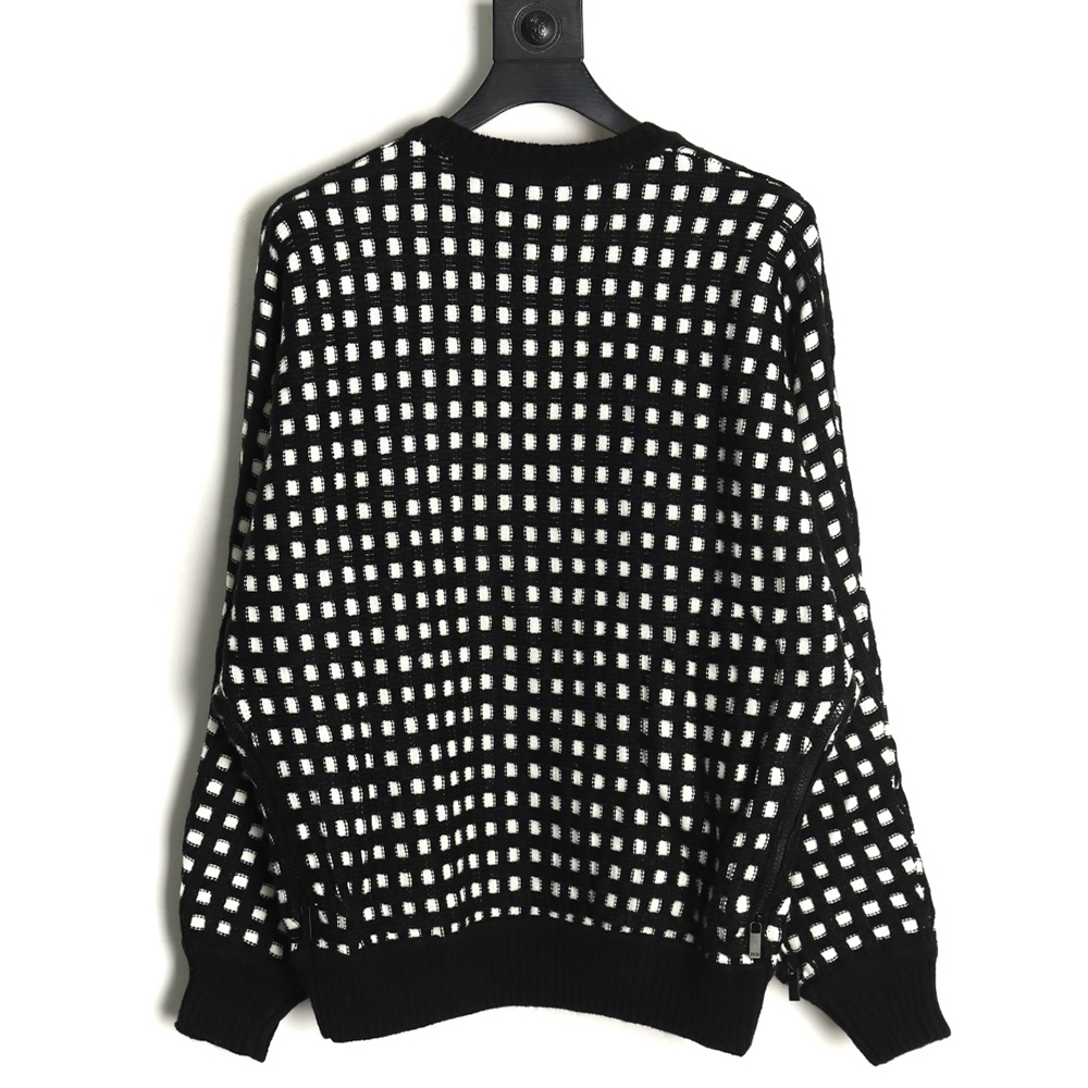Dior Check Crew Neck Sweater