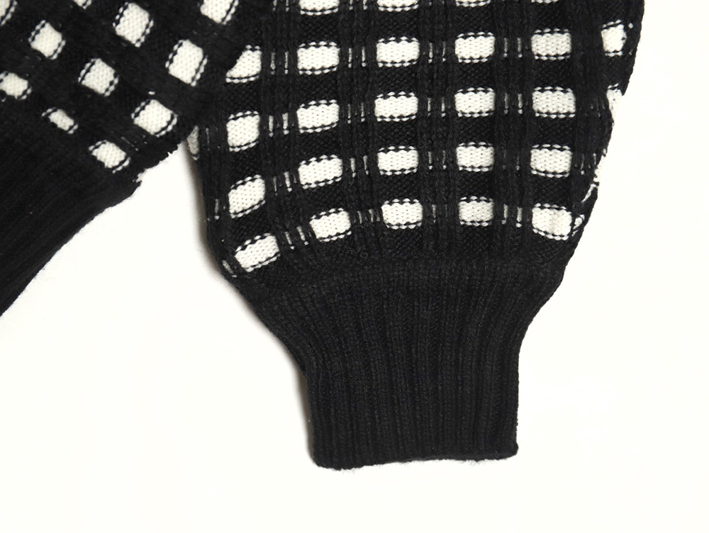 Dior Check Crew Neck Sweater