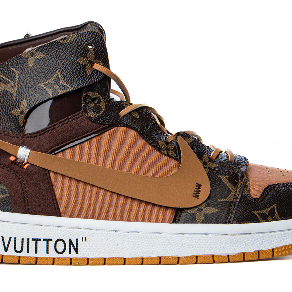 Louis Vuitton x OFF WHITE x Air Jordan 1