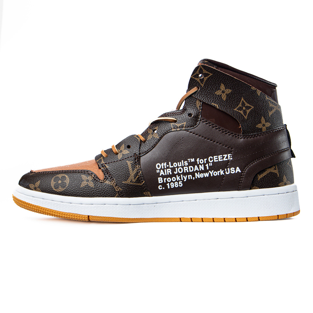 Louis Vuitton x OFF WHITE x Air Jordan 1