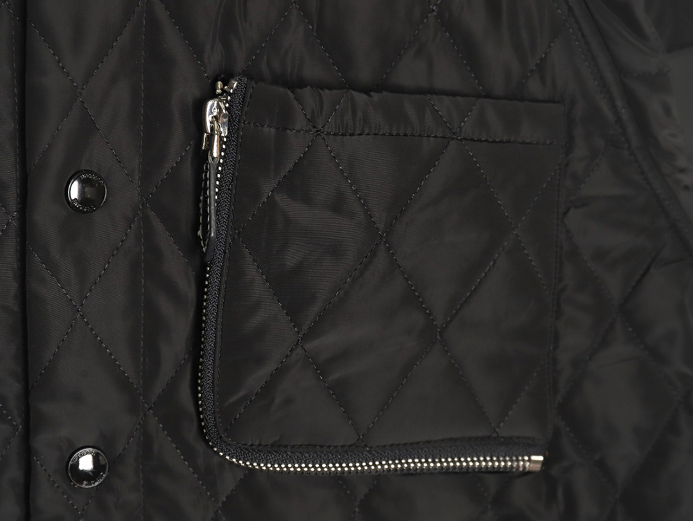 Burberry rhombus multi-pocket padded jacket