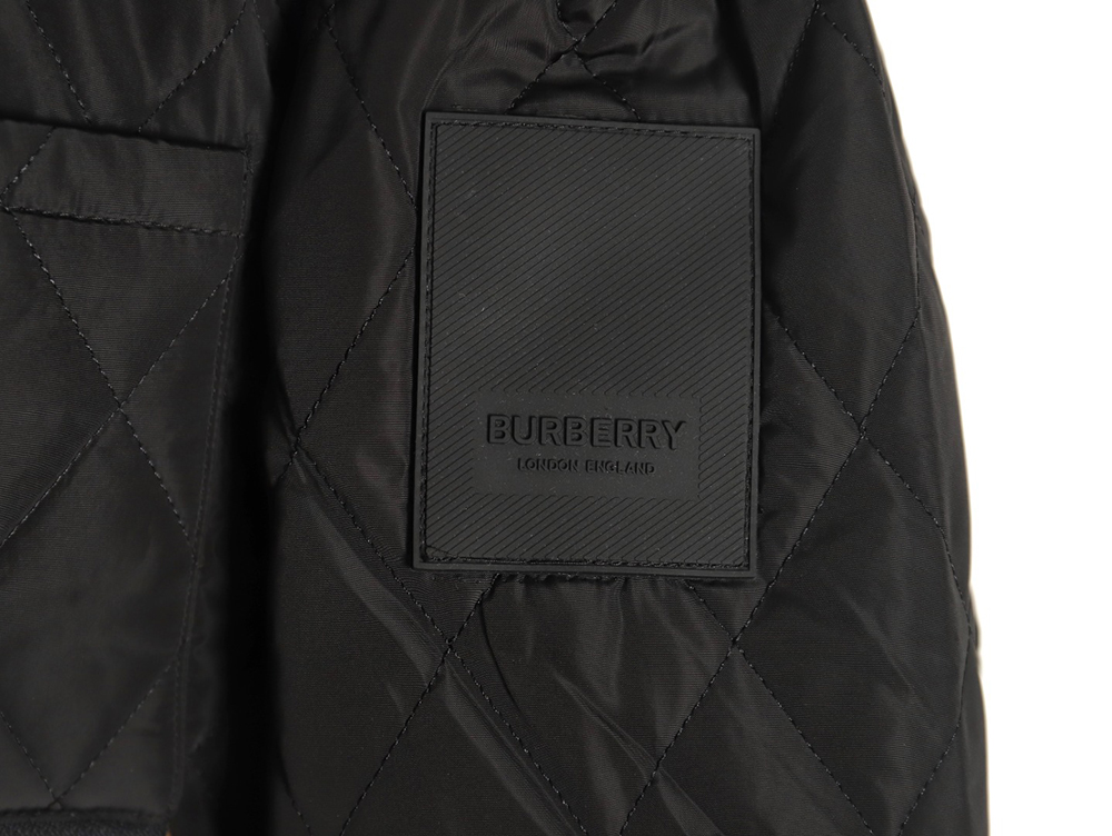 Burberry rhombus multi-pocket padded jacket