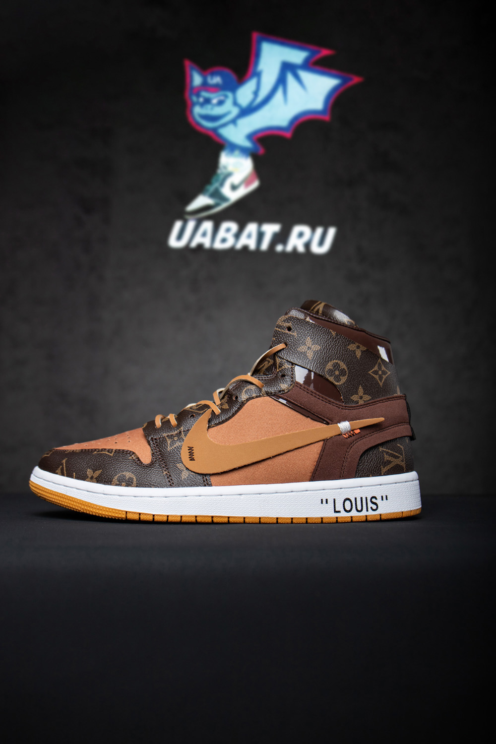 Louis Vuitton x OFF WHITE x Air Jordan 1