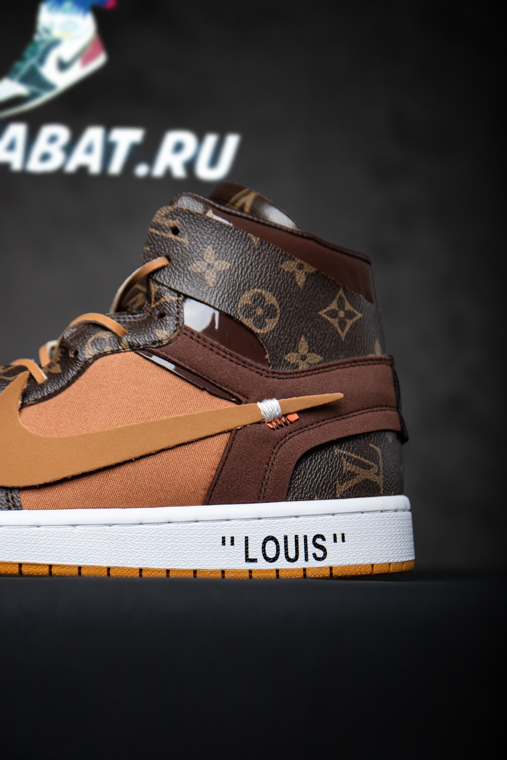 Louis Vuitton x OFF WHITE x Air Jordan 1