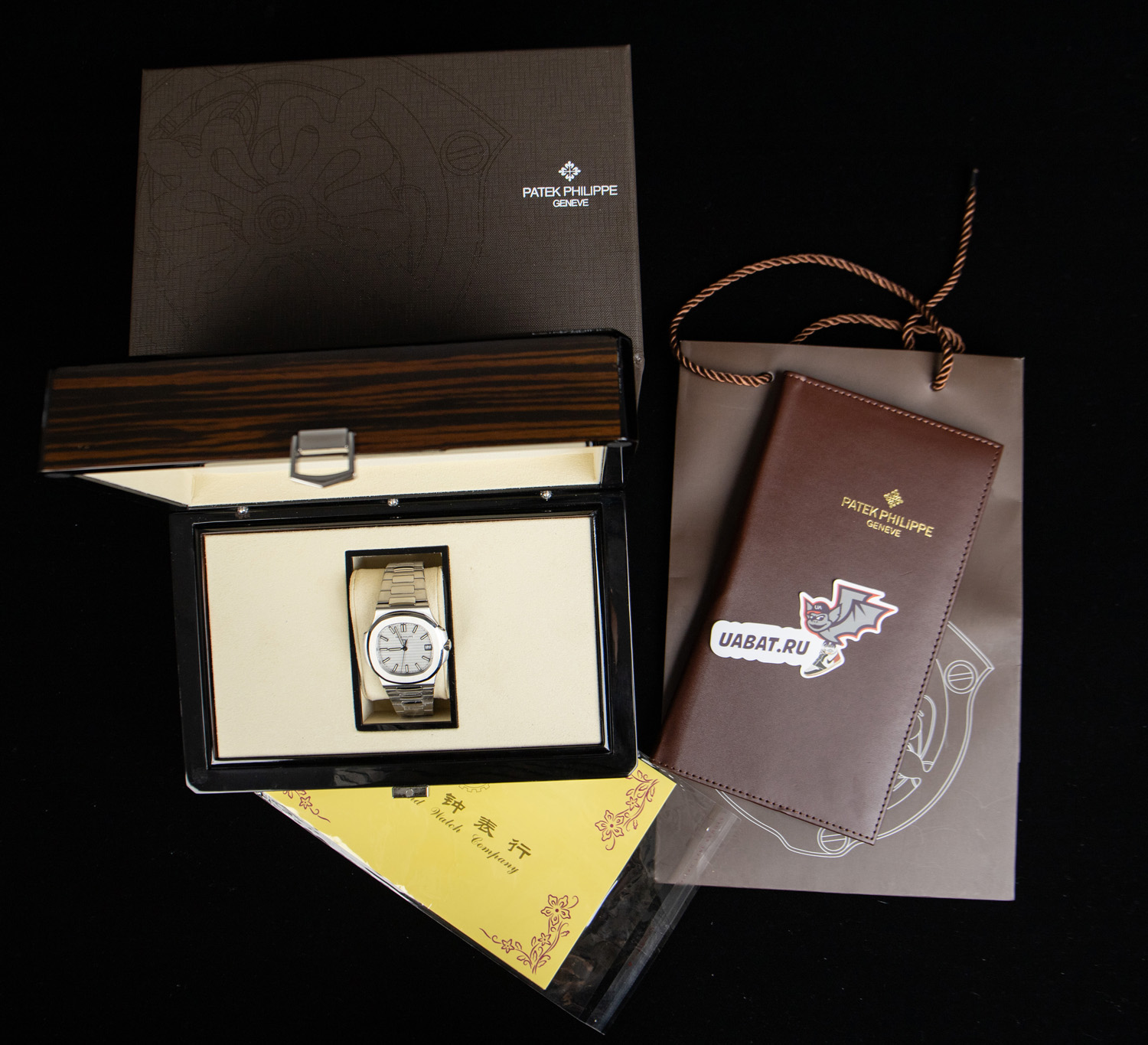 Patek Philippe - Nautilus Jumbo 5711 SS/SS White/Stk 3KF V2 Asia 324