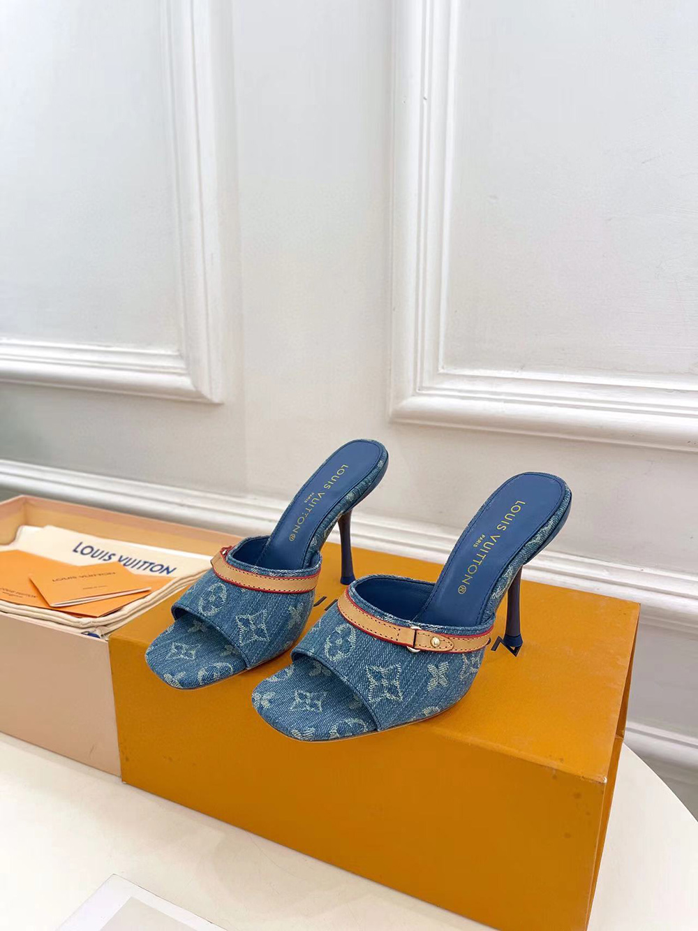Louis Vuitton Denim Neo Revival Mule