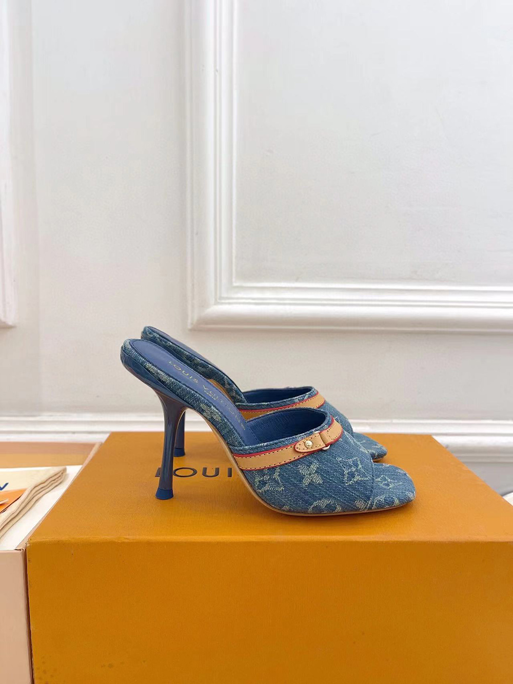 Louis Vuitton Denim Neo Revival Mule