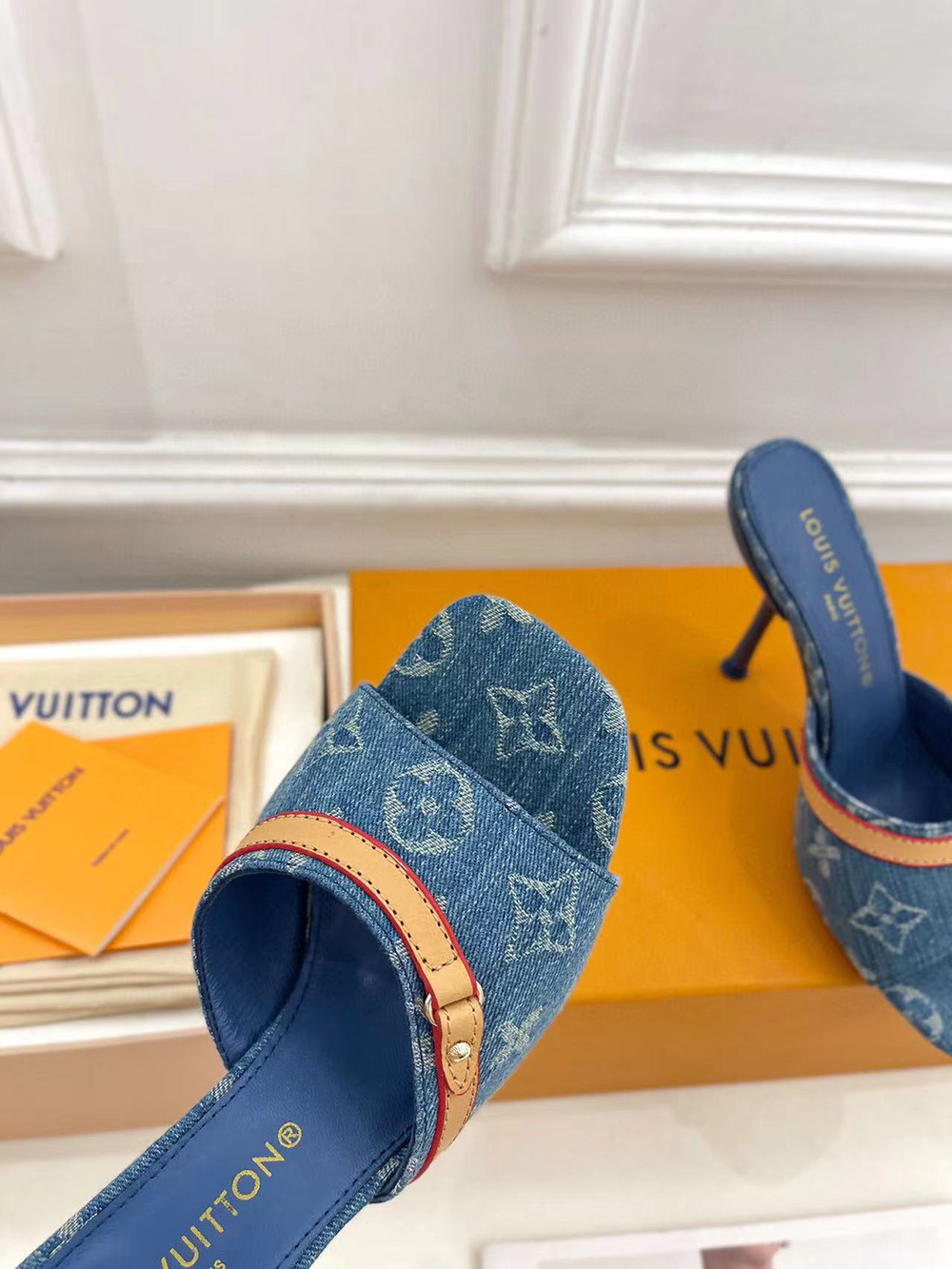 Louis Vuitton Denim Neo Revival Mule