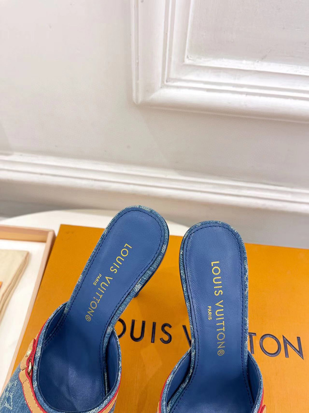 Louis Vuitton Denim Neo Revival Mule