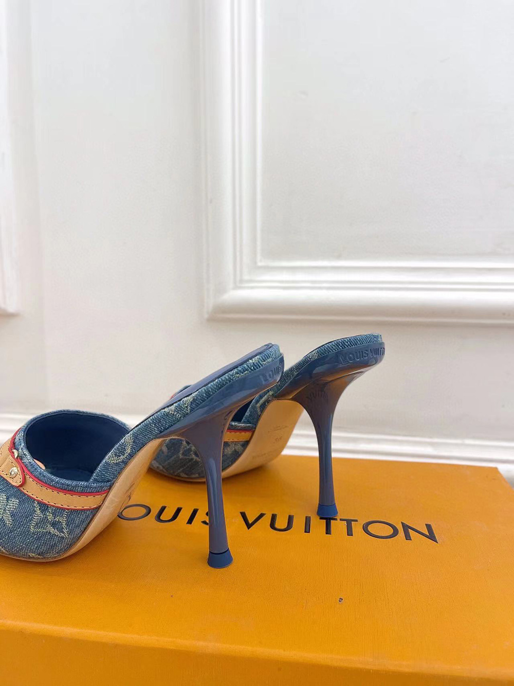 Louis Vuitton Denim Neo Revival Mule