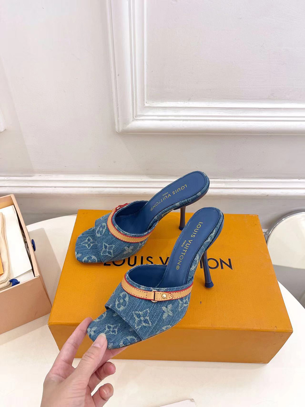 Louis Vuitton Denim Neo Revival Mule