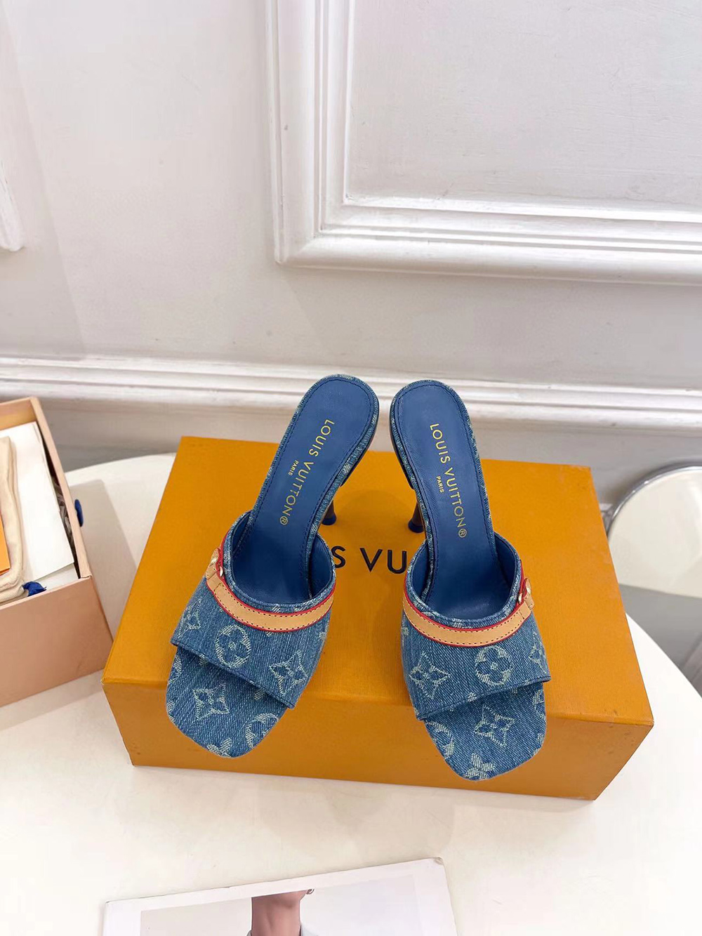 Louis Vuitton Denim Neo Revival Mule