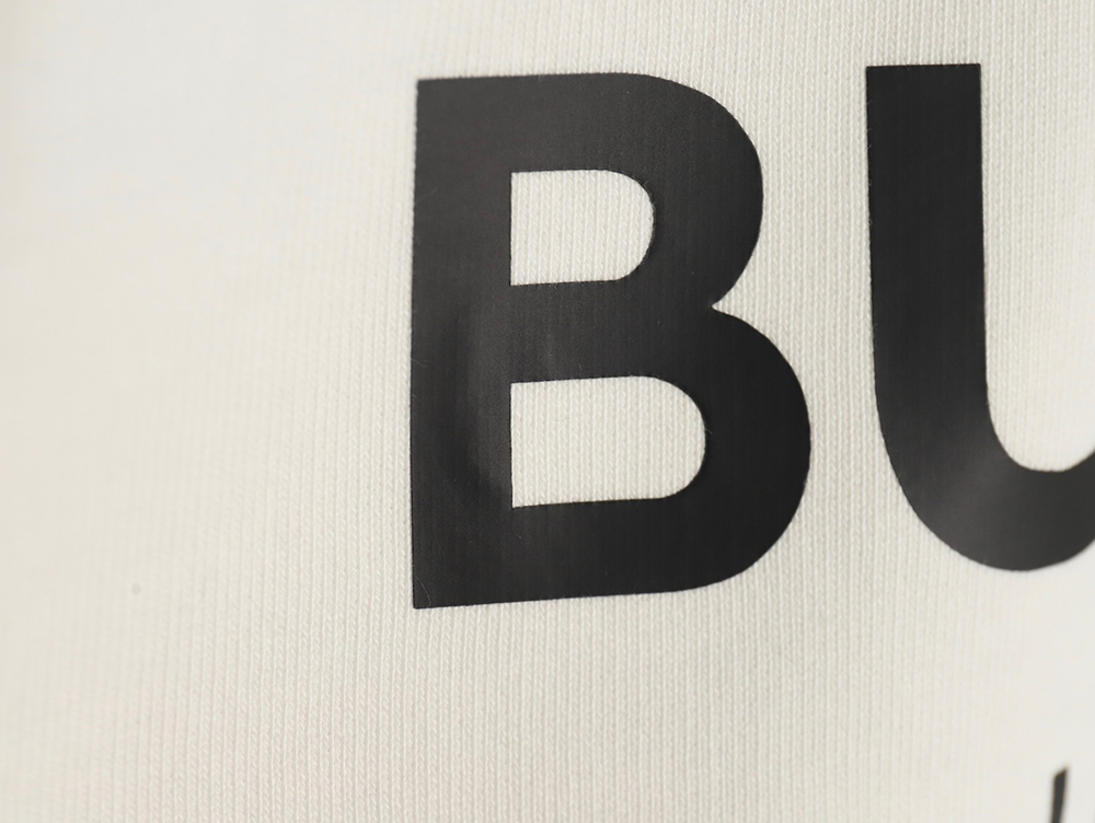 Burberry classic letter print crew neck sweatshirt