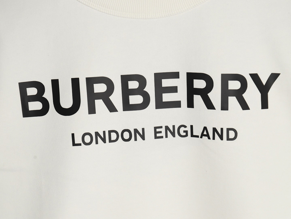 Burberry classic letter print crew neck sweatshirt