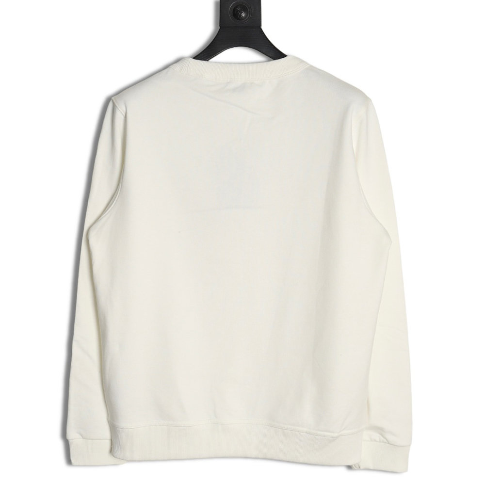 Burberry classic letter print crew neck sweatshirt