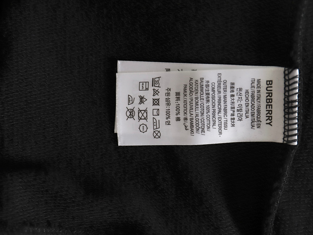 Burberry classic letter print crew neck sweatshirt tsk1