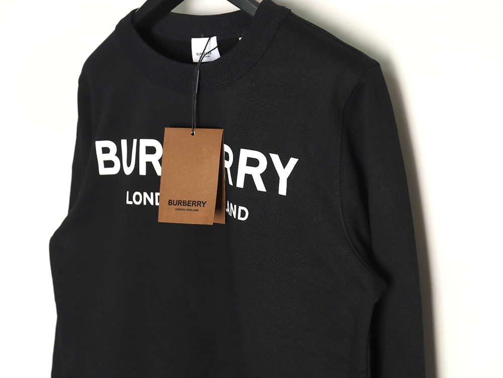 Burberry classic letter print crew neck sweatshirt tsk1