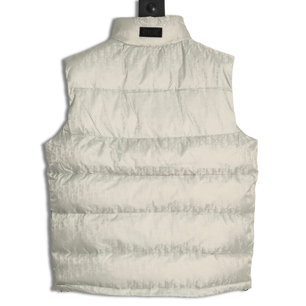 Dior full print dark pattern old flower down vest