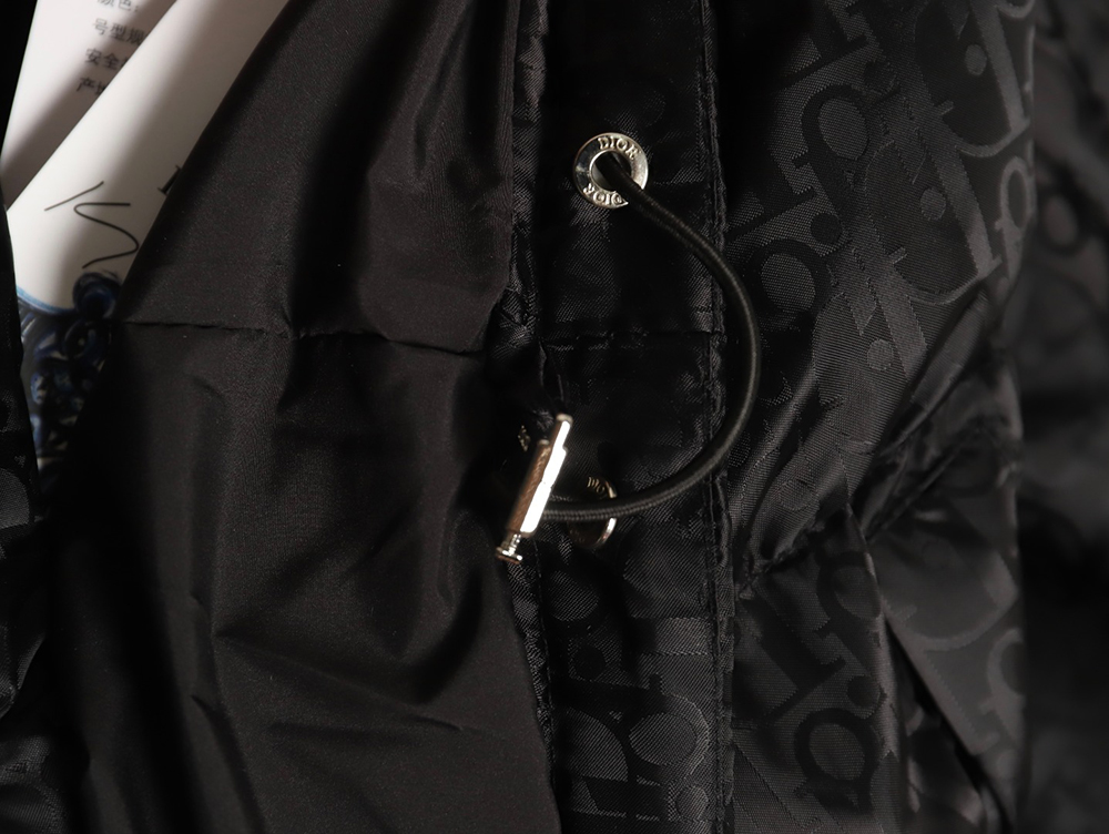 Dior full print dark pattern old flower down jacket TSK1