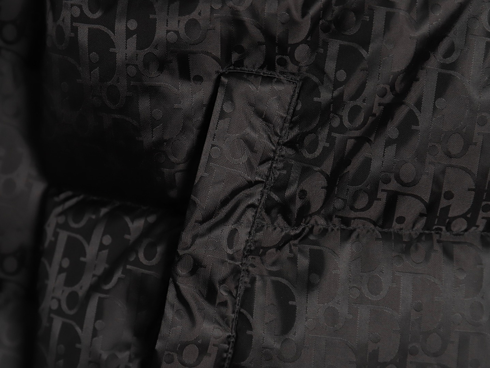 Dior full print dark pattern old flower down jacket TSK1