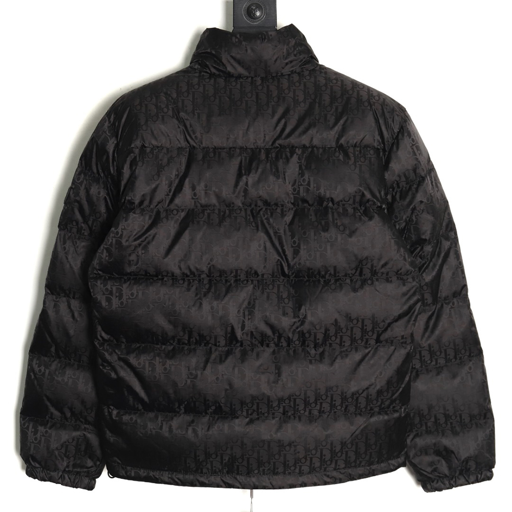 Dior full print dark pattern old flower down jacket TSK1