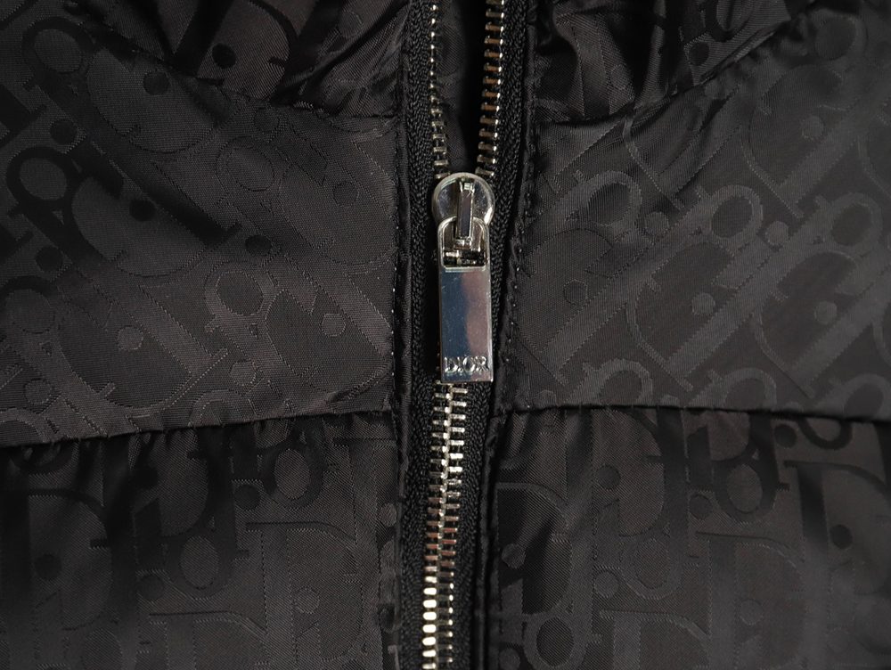 Dior full print dark pattern old flower down jacket TSK1