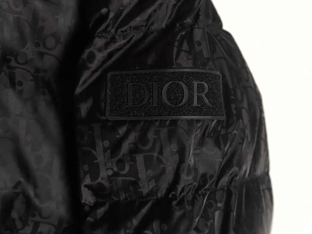 Dior full print dark pattern old flower down jacket TSK1