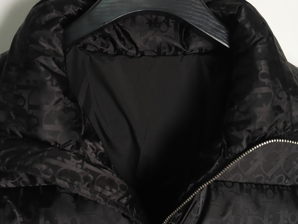Dior full print dark pattern old flower down jacket TSK1