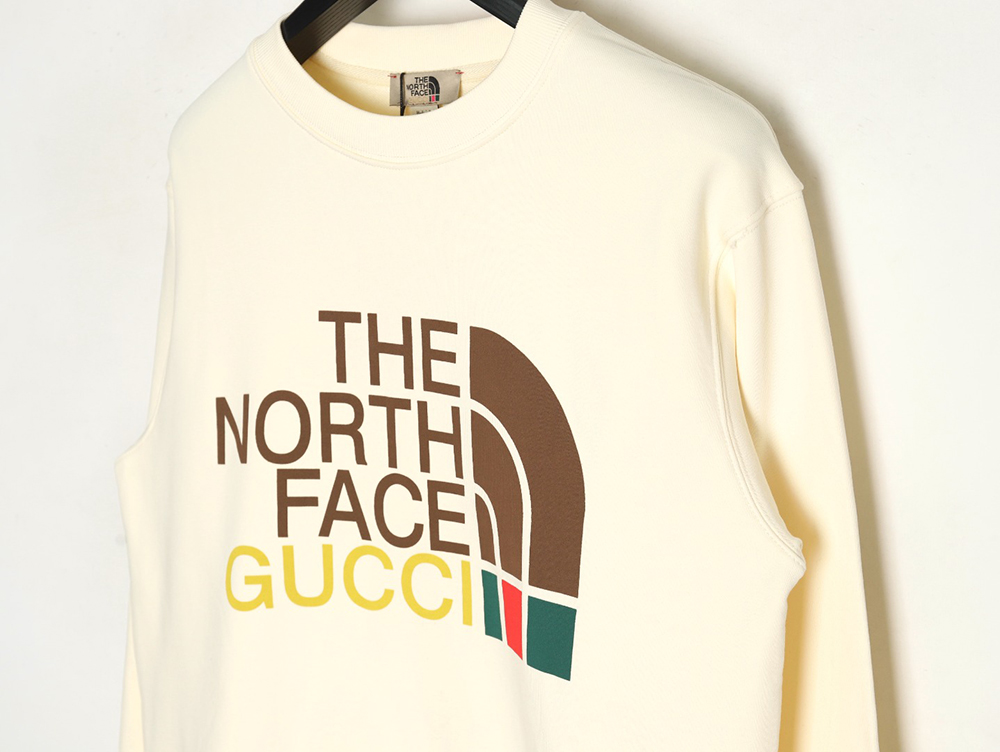 Gucci & The North Face joint printed hooded sweatshirt