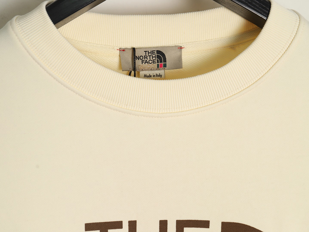 Gucci & The North Face joint printed hooded sweatshirt