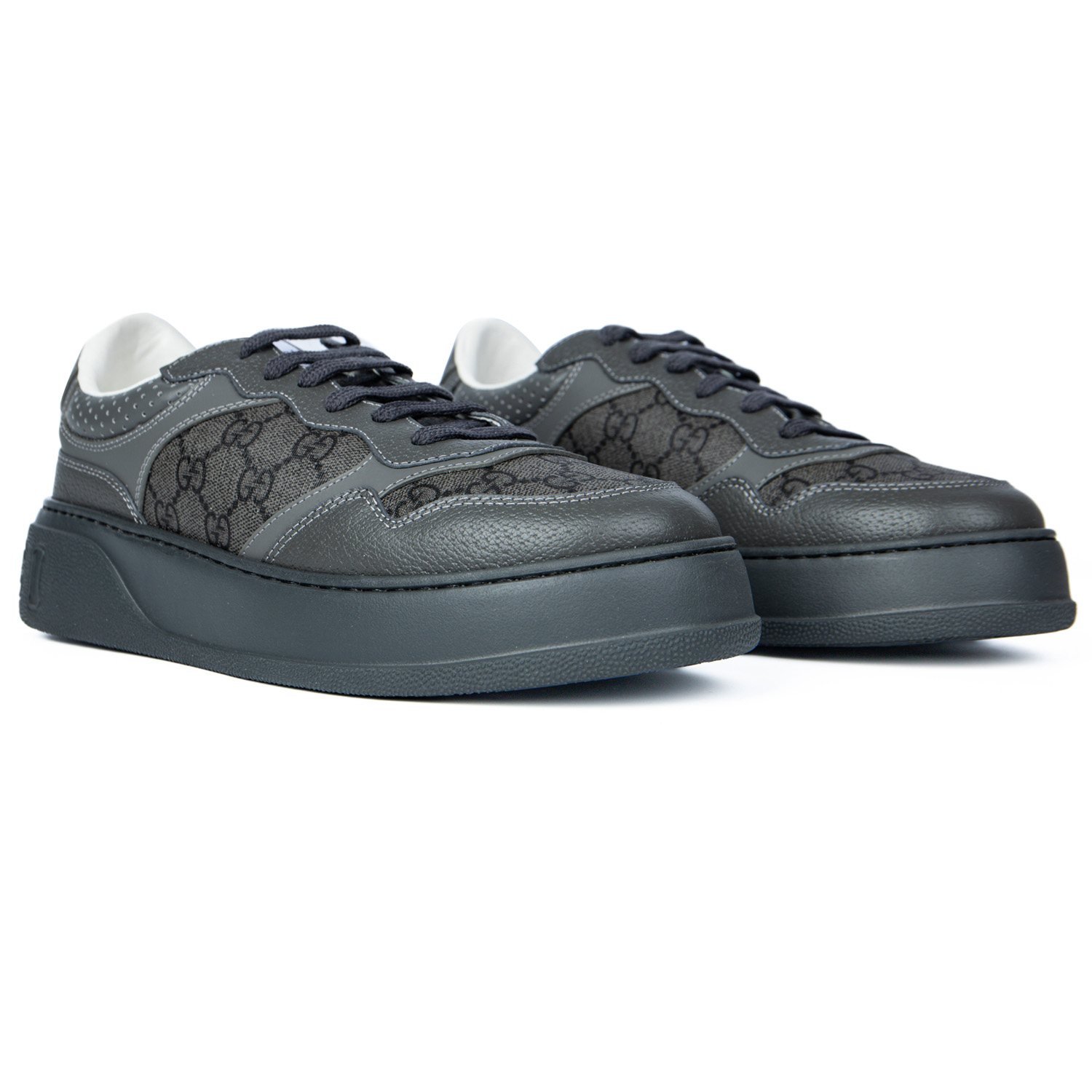 Gucci Lace Up Sneaker 'GG Monogram - Grey'