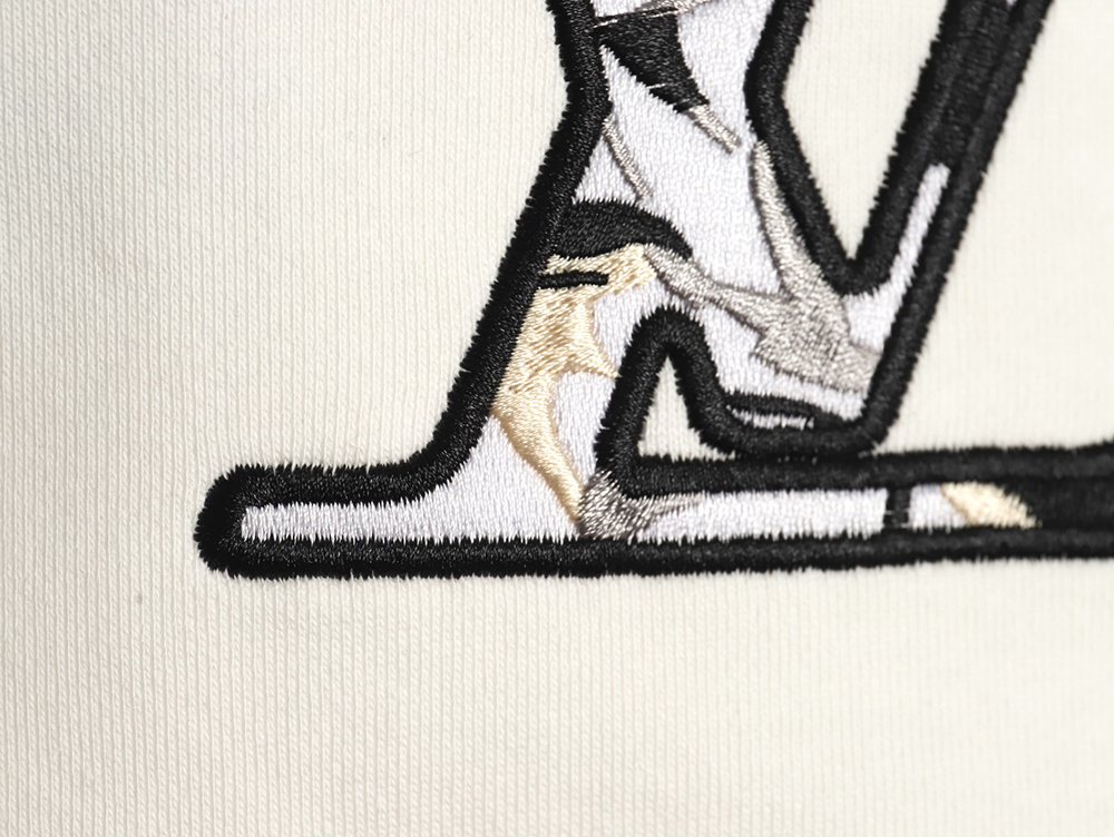 Louis Vuitton ski logo embroidered crewneck sweatshirt