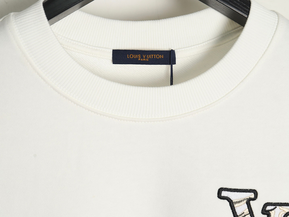 Louis Vuitton ski logo embroidered crewneck sweatshirt