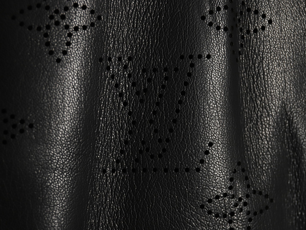 Louis Vuitton laser hollowed out stitching leather jacket