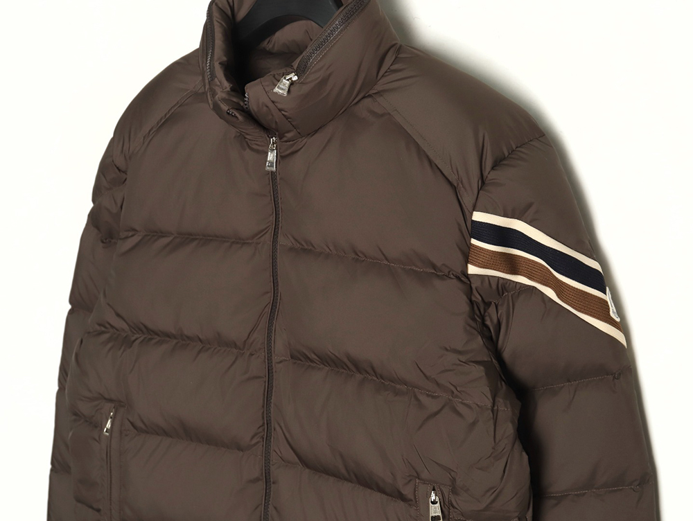 Moncler tricolor trim down jacket tsk1