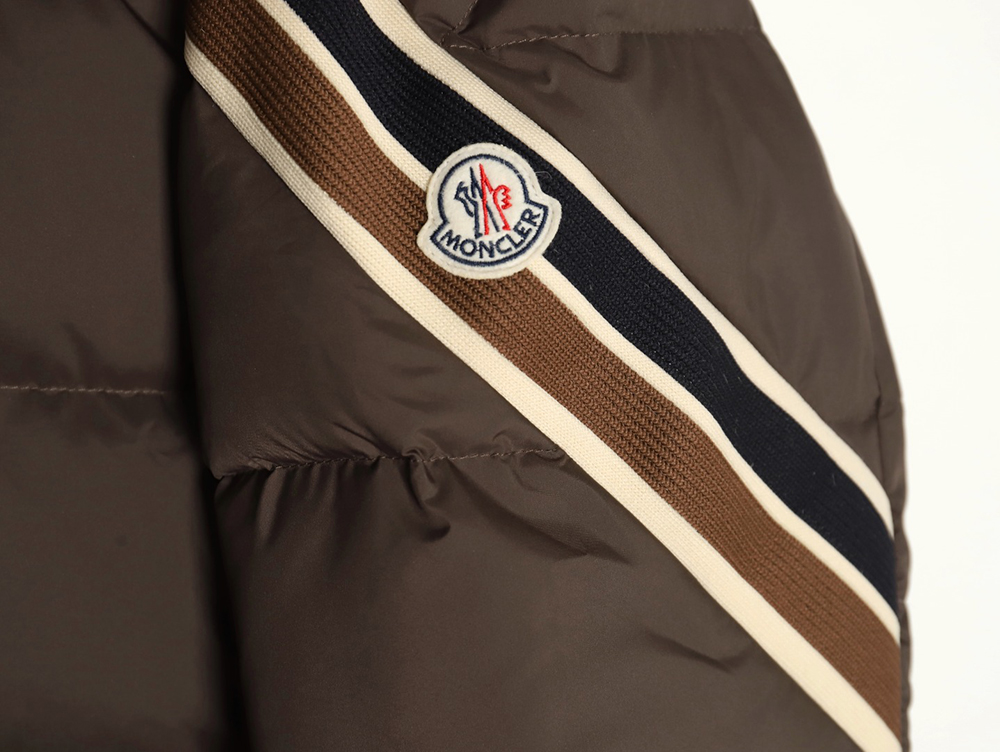 Moncler tricolor trim down jacket tsk1