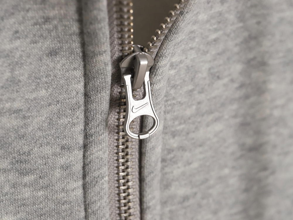 Nike & Stussy Joint Zipper Drawstring Hooded Sweatshirt