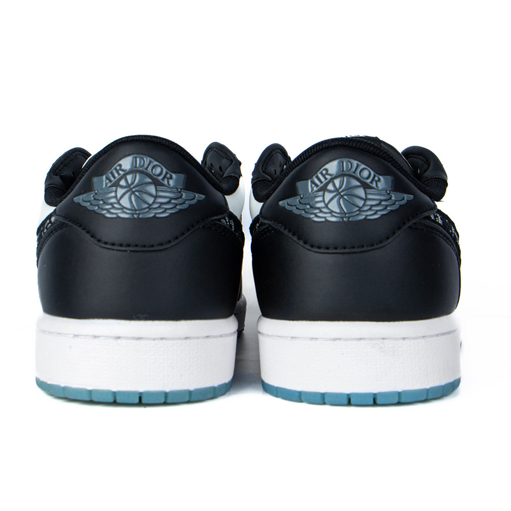 Dior & Nike Air Jordan 1 Low OG”Black/Oblique”