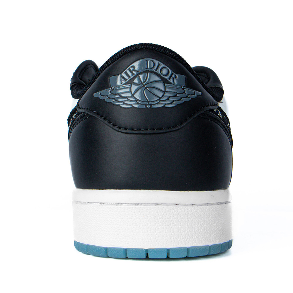 Dior & Nike Air Jordan 1 Low OG”Black/Oblique”