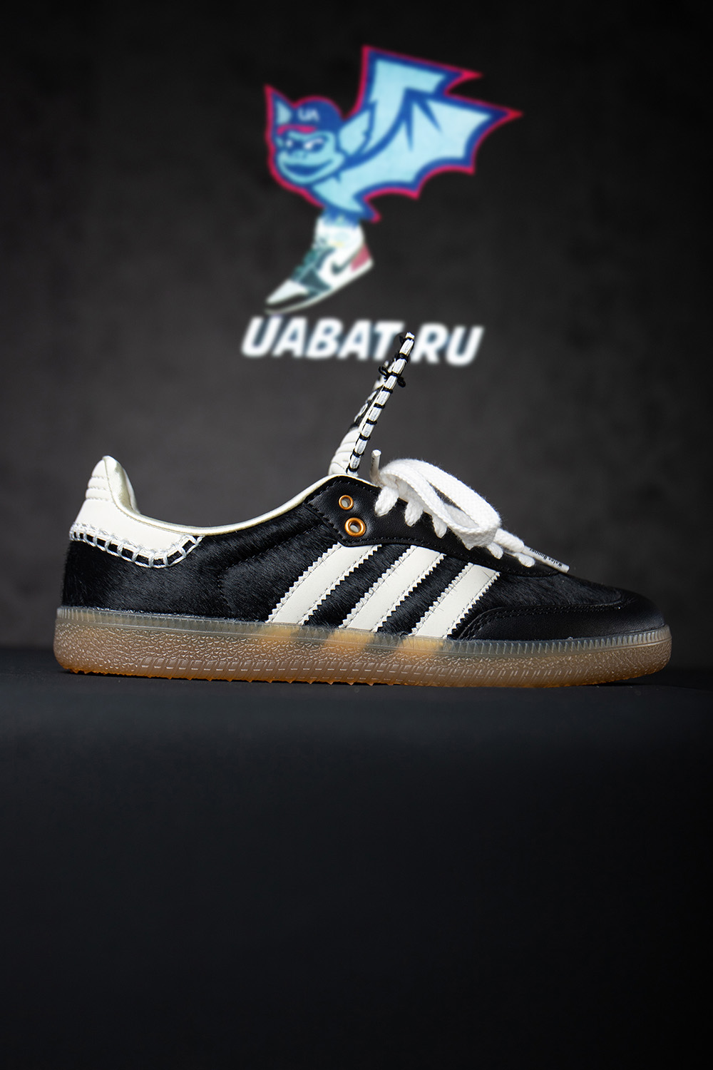 Adidas Samba Pony Tonal Wales Bonner Core Black