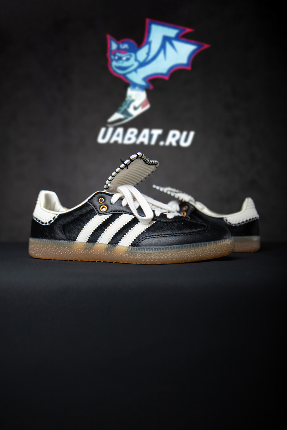 Adidas Samba Pony Tonal Wales Bonner Core Black