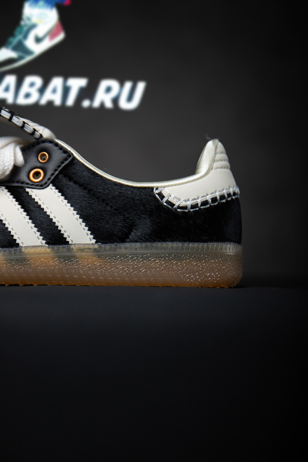 Adidas Samba Pony Tonal Wales Bonner Core Black