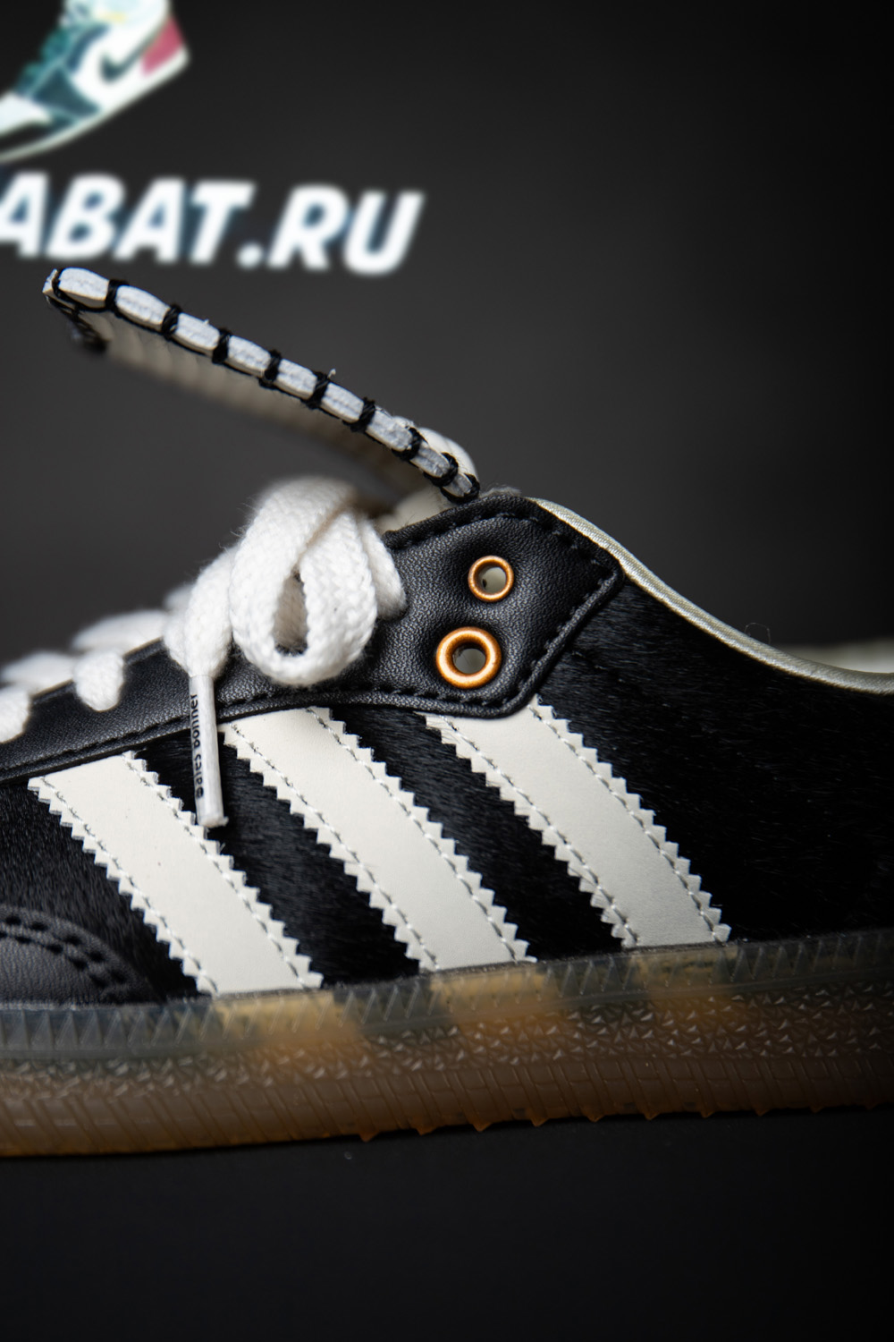 Adidas Samba Pony Tonal Wales Bonner Core Black