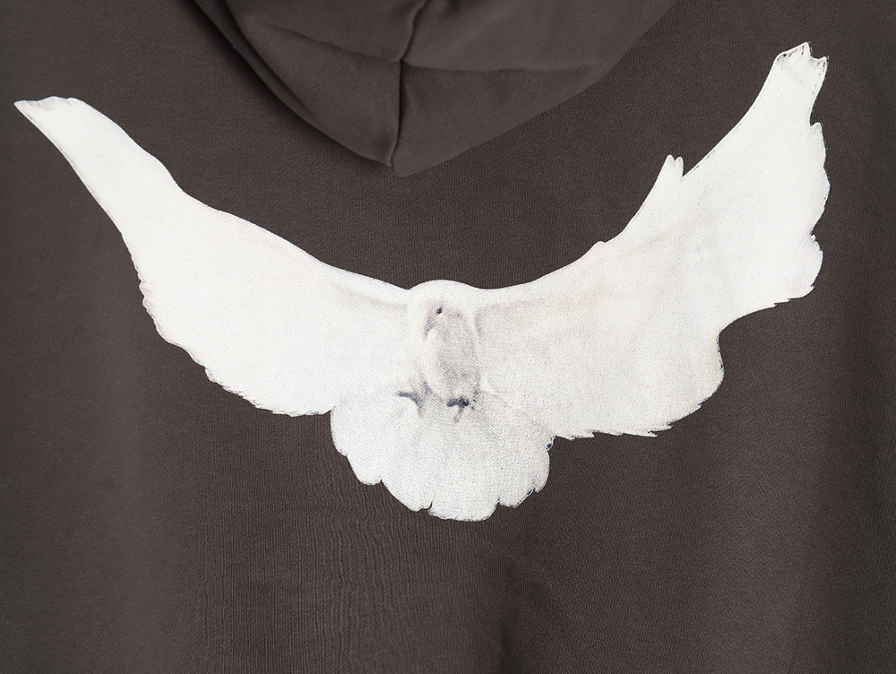 Yeezy & Gap & Balenciaga Joint Peace Dove Theme Hoodie TSK1