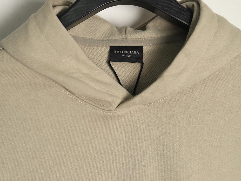 Balenciaga spoof graffiti letter logo print hooded sweatshirt