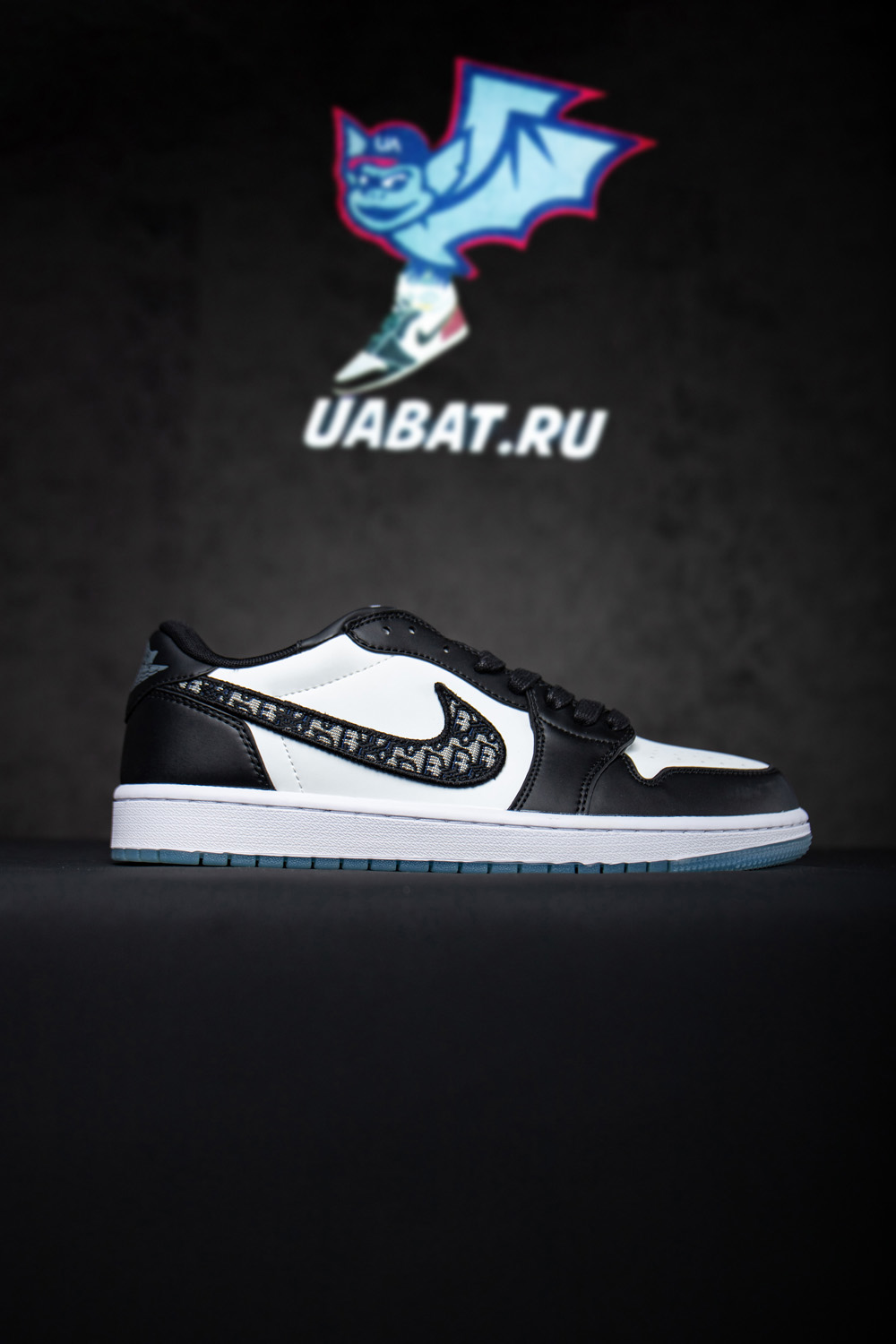 Dior & Nike Air Jordan 1 Low OG”Black/Oblique”