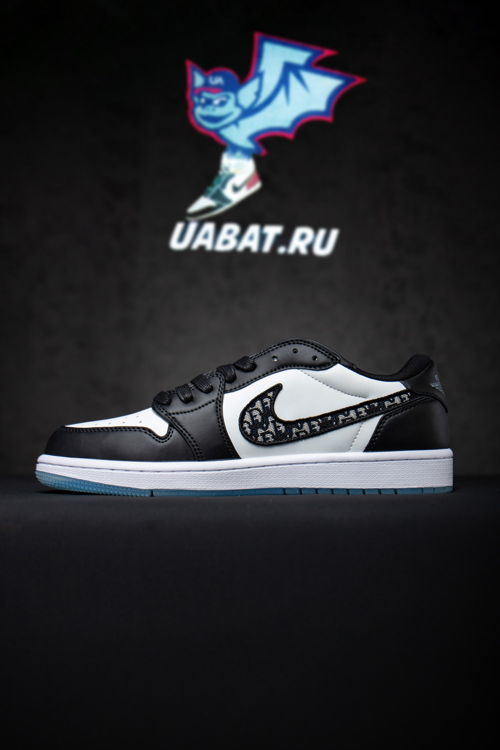 Dior & Nike Air Jordan 1 Low OG”Black/Oblique”