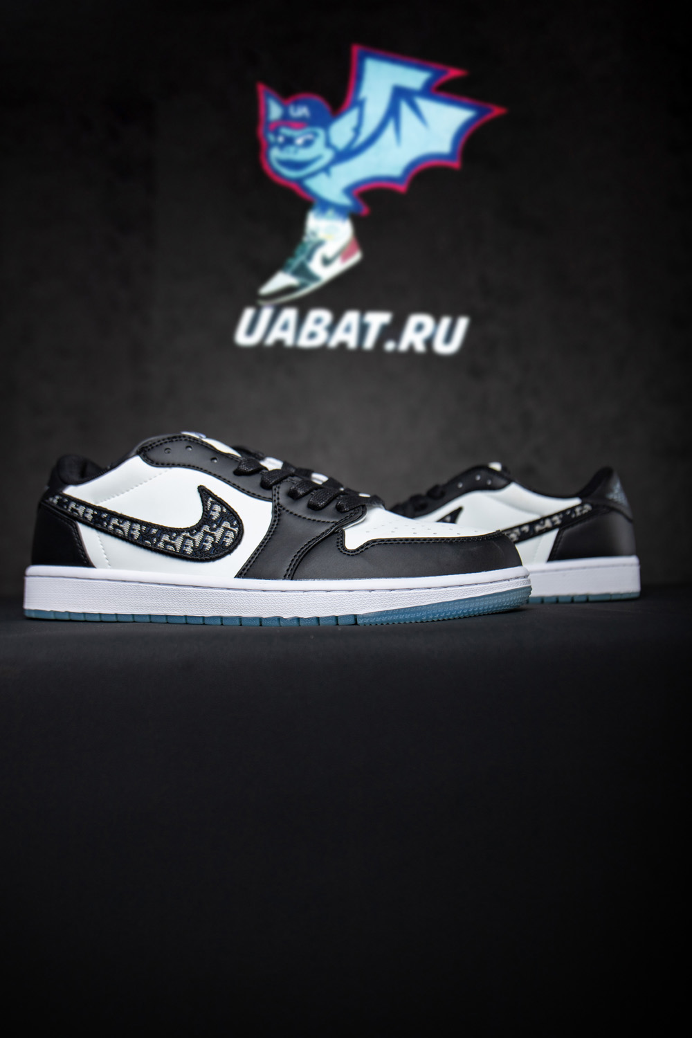 Dior & Nike Air Jordan 1 Low OG”Black/Oblique”