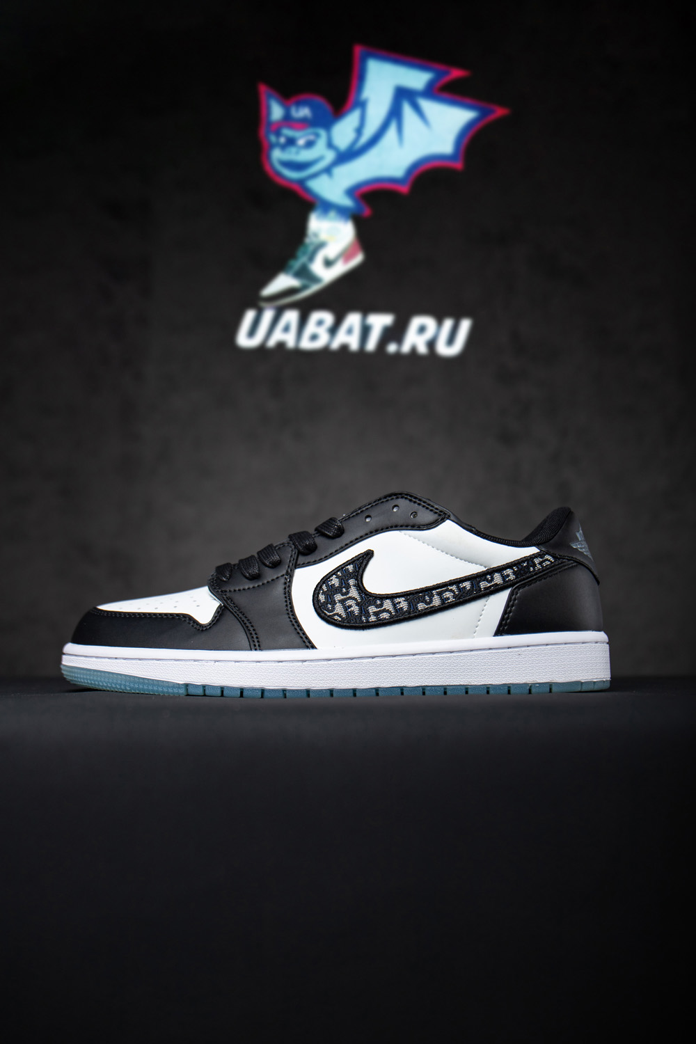 Dior & Nike Air Jordan 1 Low OG”Black/Oblique”